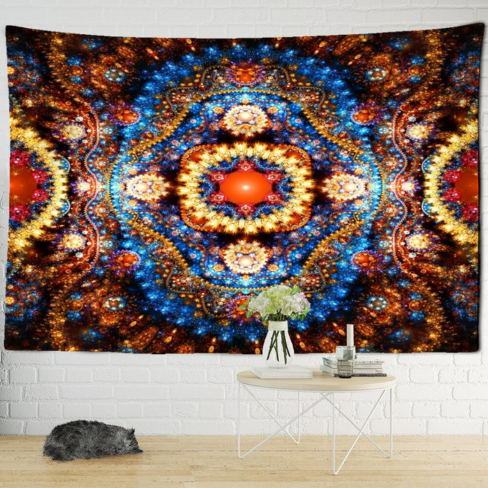 Colorful Mandala Tapestry Wall Hanging Tapis Cloth