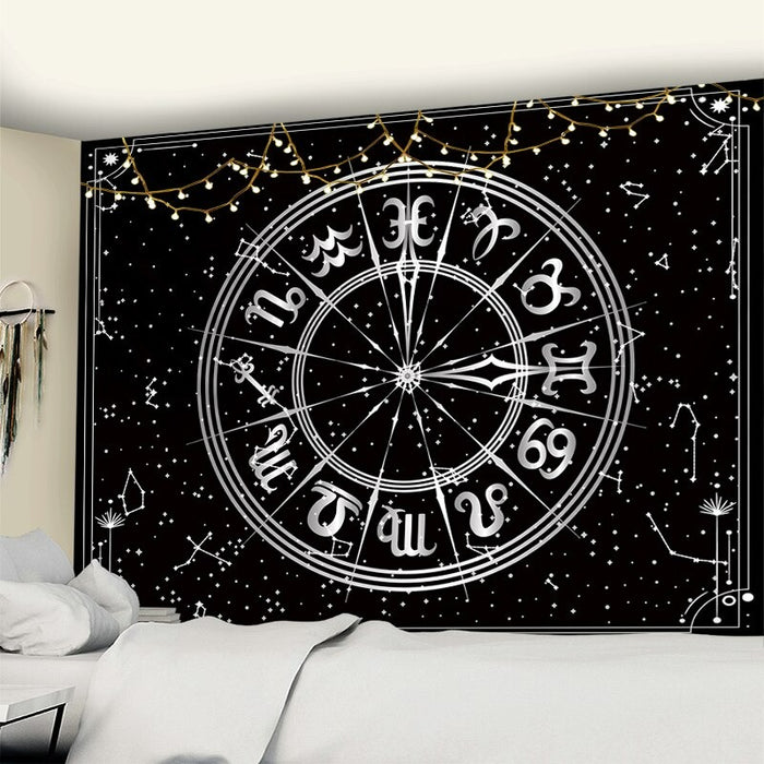 Star Sign Tapestry Wall Hanging Tapis Cloth