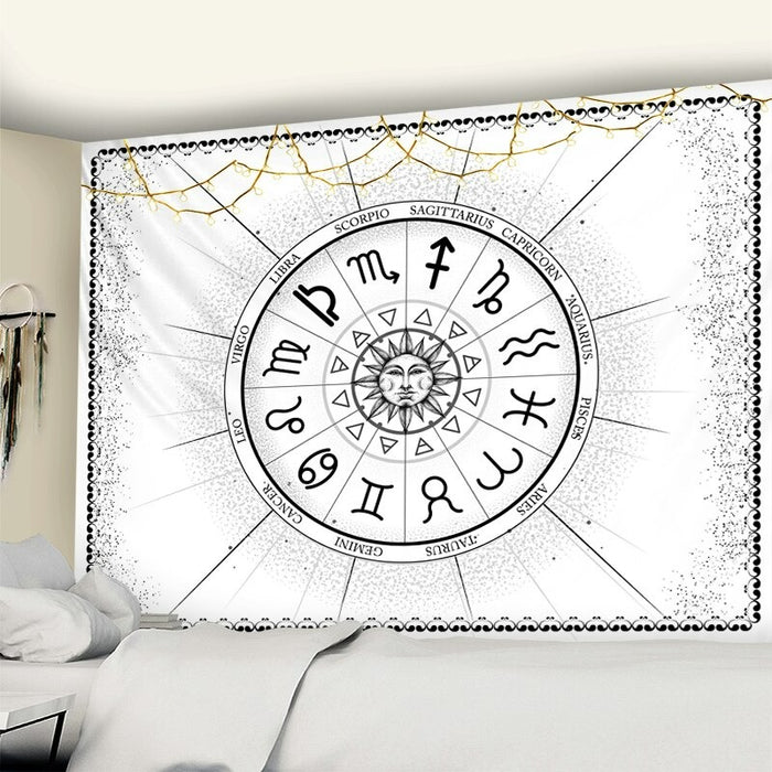 Star Sign Tapestry Wall Hanging Tapis Cloth