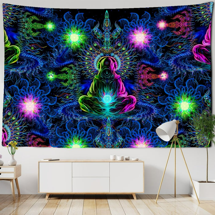 Hippie Witchcraft Tapestry Wall Hanging Tapis Cloth