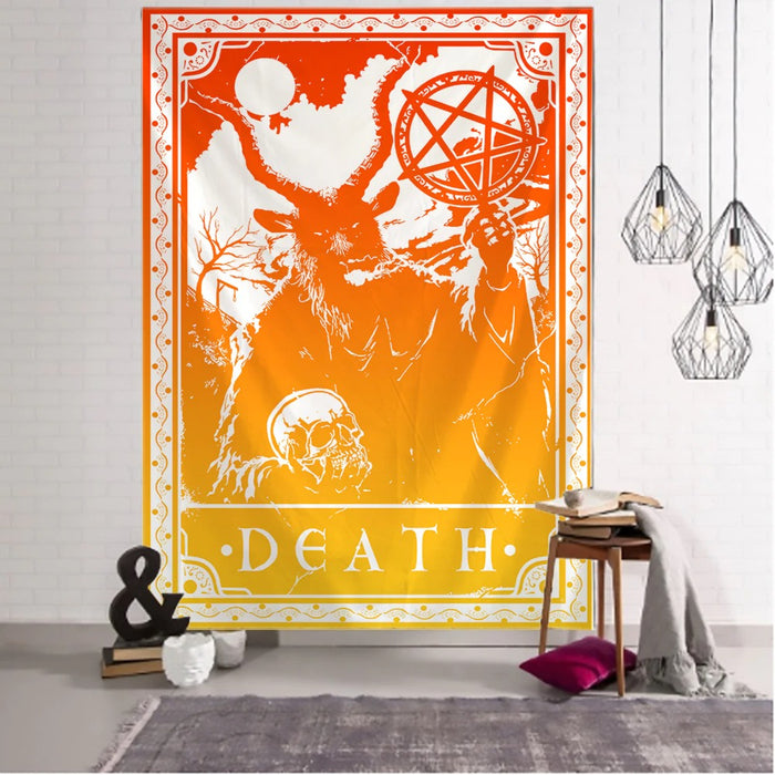 Colorful Tarot Tapestry Wall Hanging Tapis Cloth