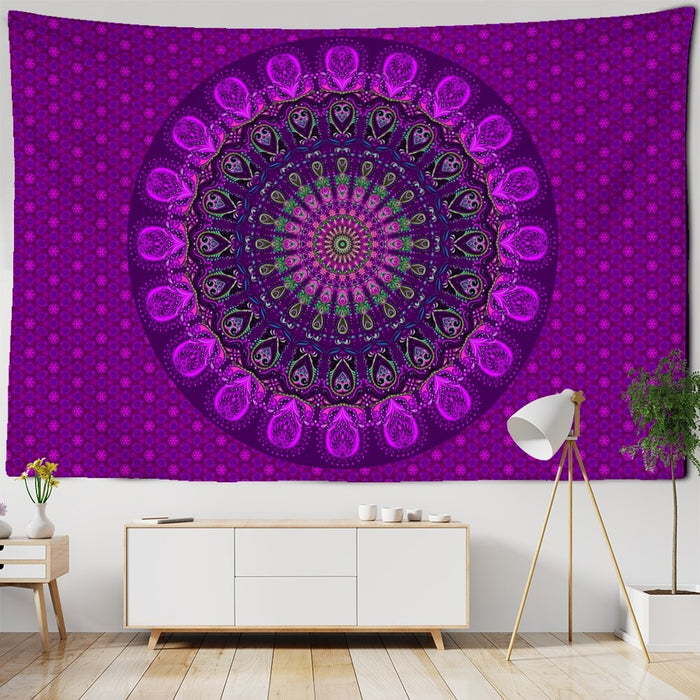 Indian Mandala Decor Tapestry Wall Hanging Tapis Cloth