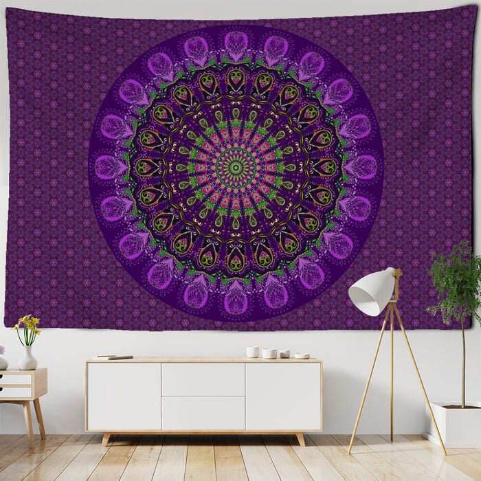 Indian Mandala Decor Tapestry Wall Hanging Tapis Cloth