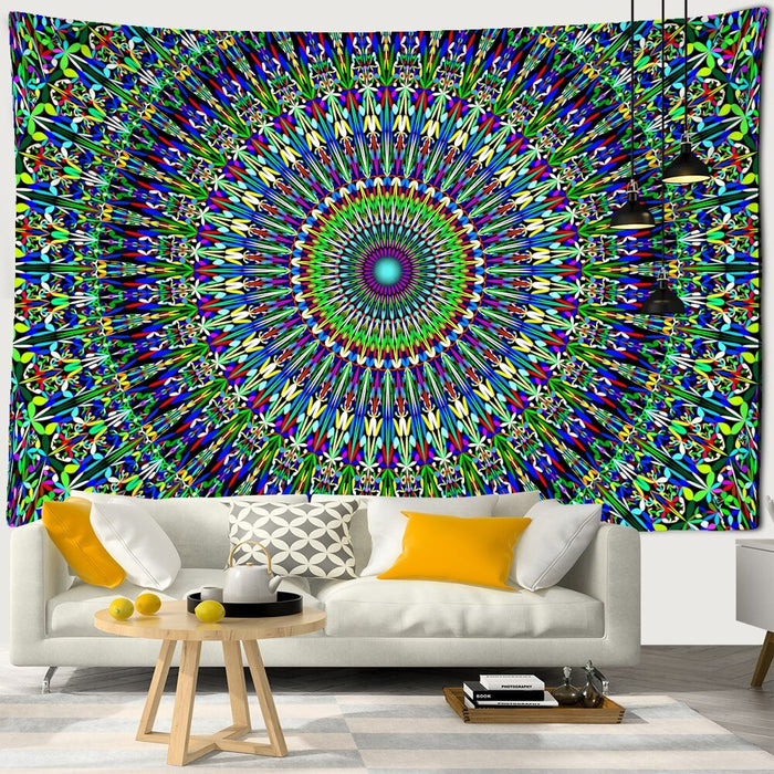 Seven Chakras Tapestry Wall Hanging Tapis Cloth
