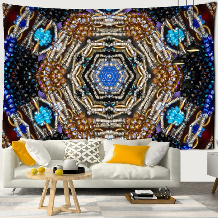 Seven Chakras Tapestry Wall Hanging Tapis Cloth