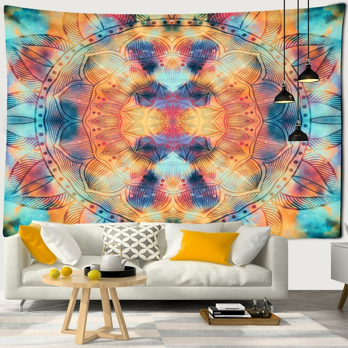 Seven Chakras Tapestry Wall Hanging Tapis Cloth