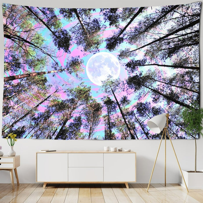 Starry Night Tapestry Wall Hanging Tapis Cloth