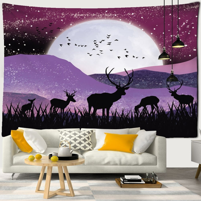 Sunrise Landscape Tapestry Wall Hanging Tapis Cloth