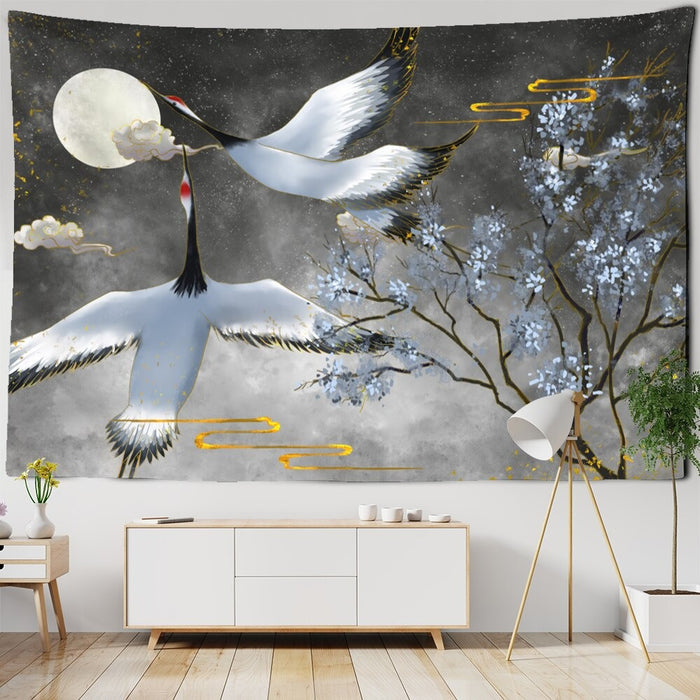 Nordic Style Painting Tapestry Wall Hanging Tapis Cloth