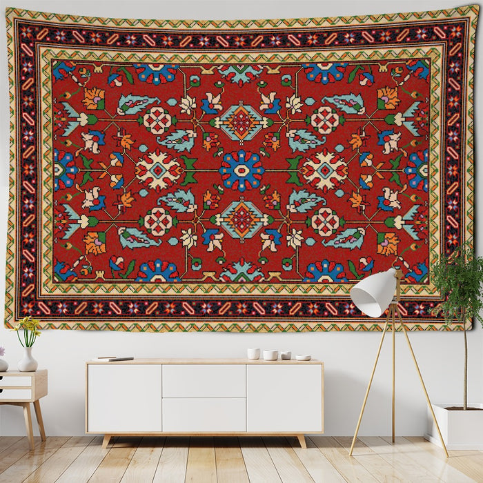 Bohemian Rectangular Tapestry Wall Hanging Tapis Cloth