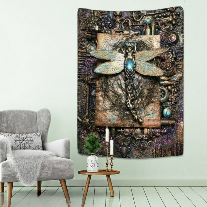 Classic Metal Art Tapestry Wall Hanging Tapis Cloth