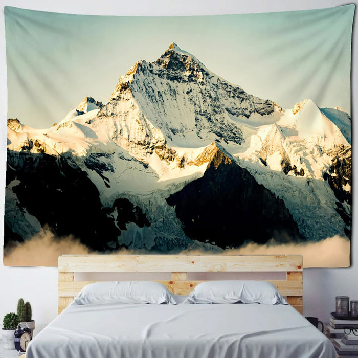 Misty Mountains Tapestry Wall Hanging Tapis Cloth