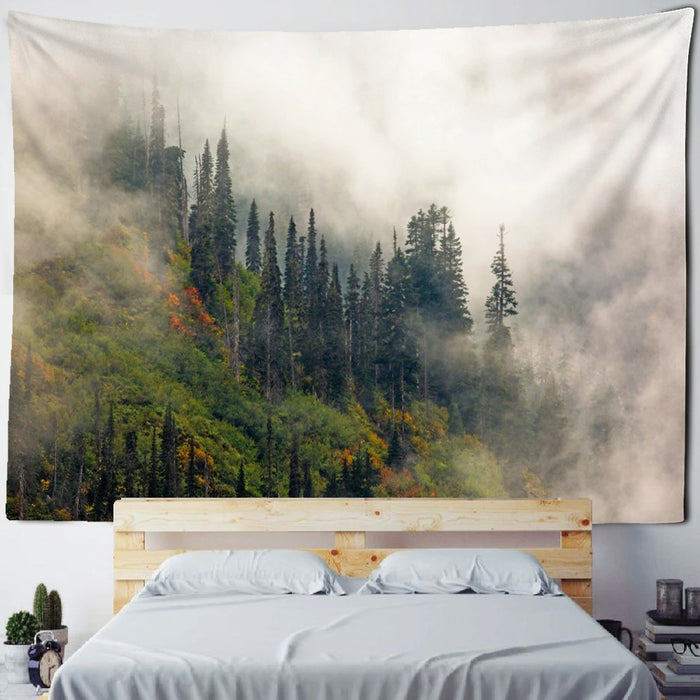 Scenic Landscape Wall Hanging Tapestry Tapis Cloth