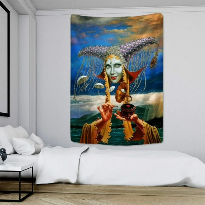Halloween Theme Tapestry Wall Hanging Tapis Cloth