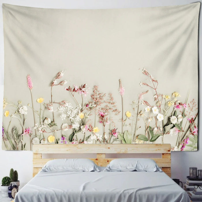 Natural Plants Tapestry Wall Hanging Tapis Cloth