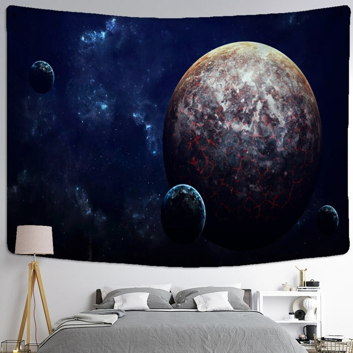 Universe Starry Sky Tapestry Wall Hanging Tapis Cloth