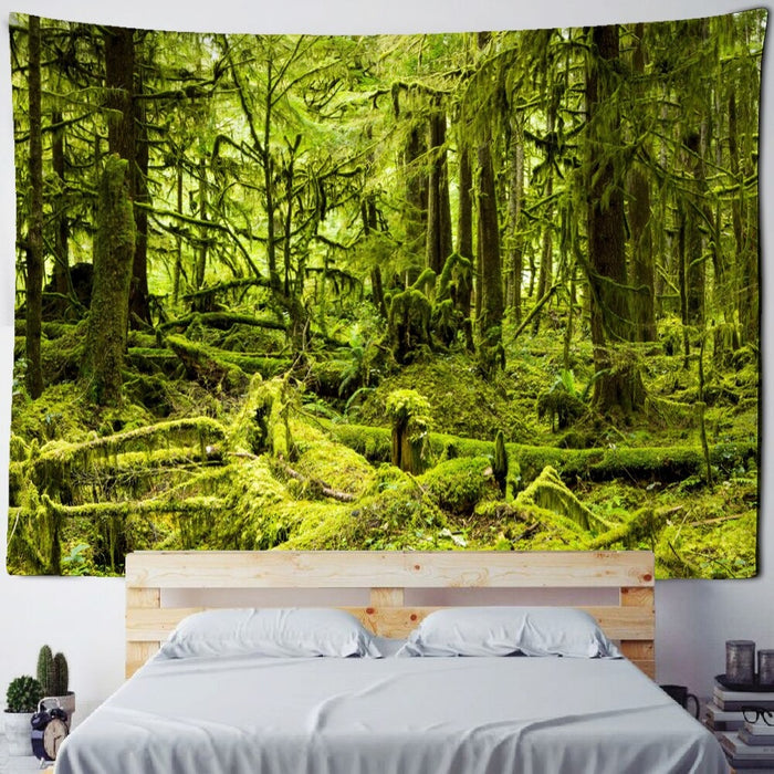 Natural Forest Scenery Tapestry Wall Hanging