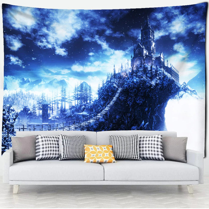 Fantasy Forest Tapestry Wall Hanging Tapis Cloth