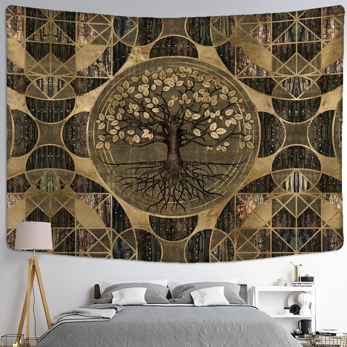 Bohemian Style Art Tapestry Wall Hanging Tapis Cloth