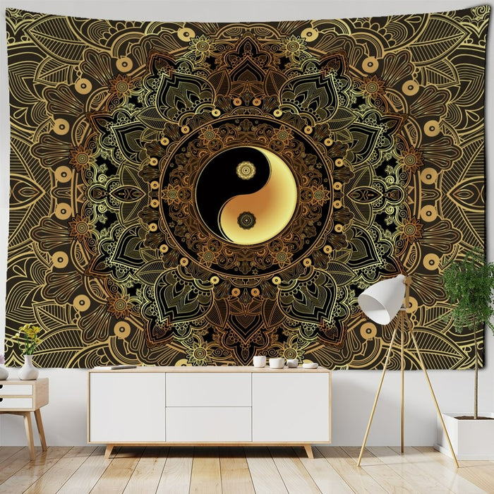 Mandala Pattern Tapestry Wall Hanging Tapis Cloth