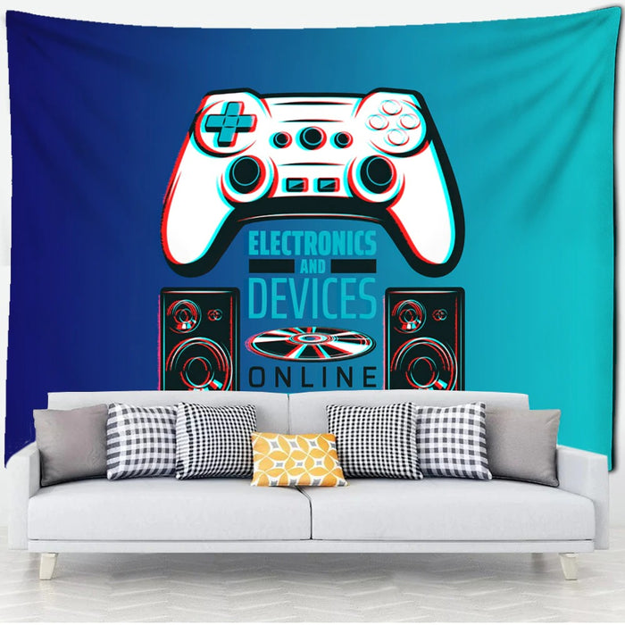 Game Console Tapestry Wall Hanging Tapis Cloth