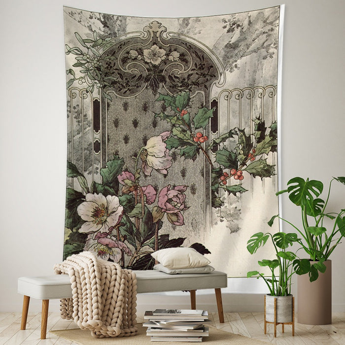 Vintage Art Tapestry Wall Hanging Tapis Cloth