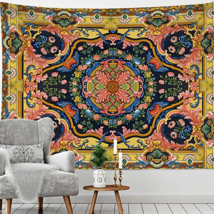 Mandala Boho Rug Tapestry Wall Hanging Tapis Cloth