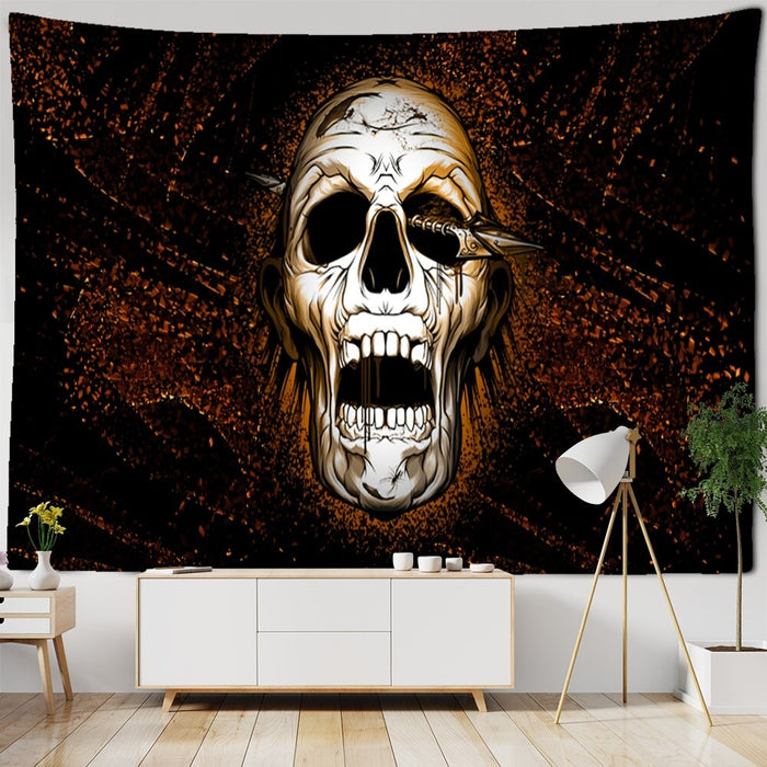 Psychedelic Viking Tapestry Wall Hanging Tapis Cloth