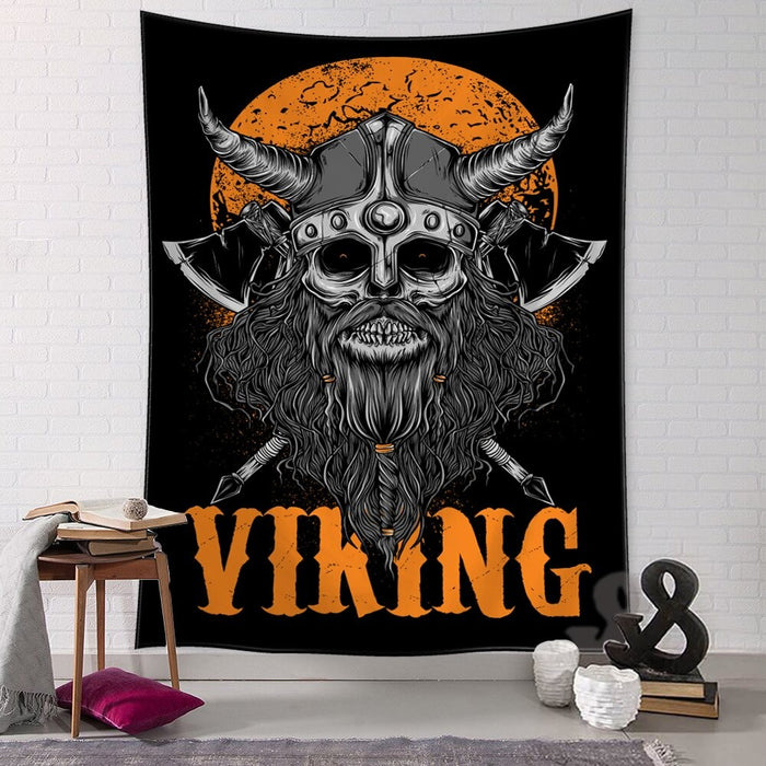 Viking Tapestry Wall Hanging Tapis Cloth