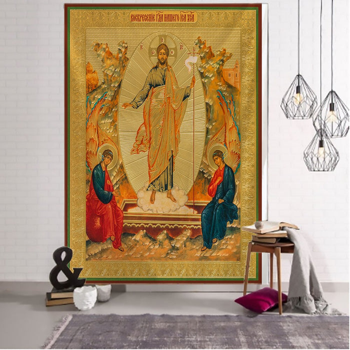 Jesus And His Disciples Tapestry Wall Hanging Tapis Cloth