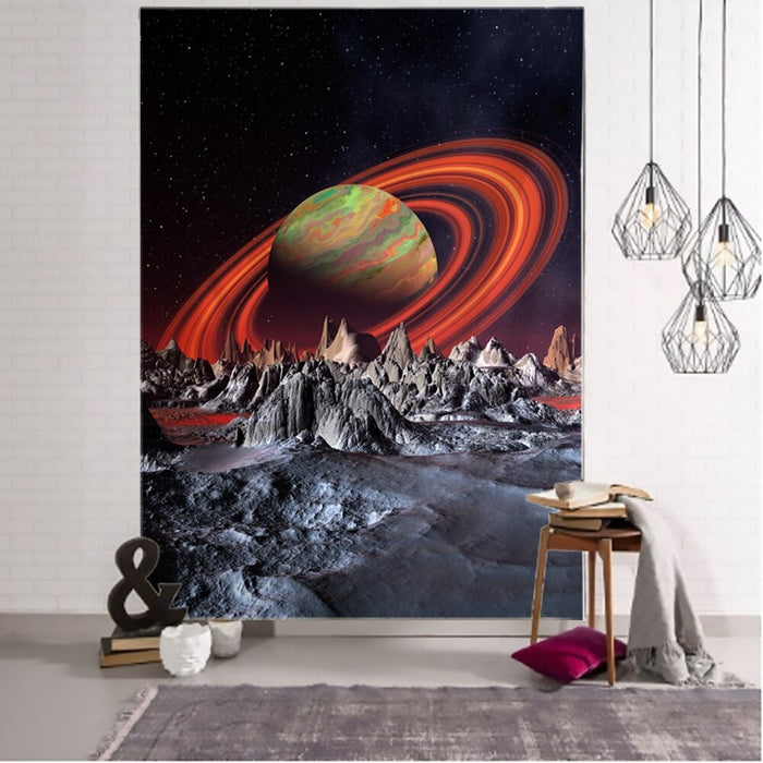 Universe Starry Sky Space Tapestry Wall Hanging Tapis Cloth