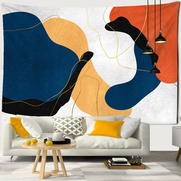 Modern Art Tapestry Wall Hanging Tapis Cloth