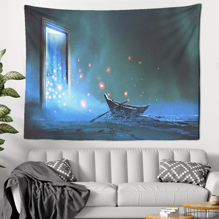 Space Time Tunnel Fairyland Tapestry Wall Hanging Tapis Cloth