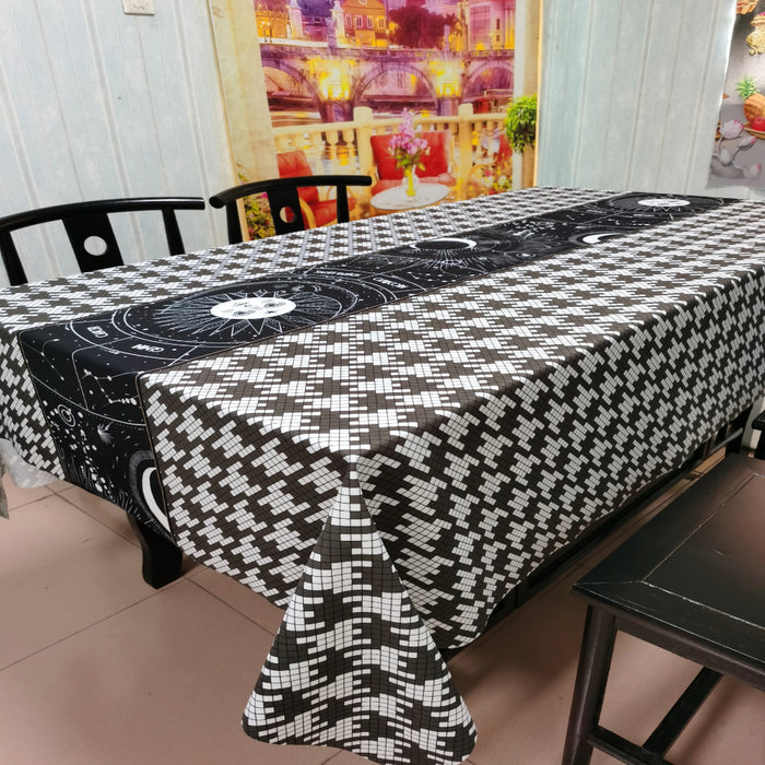 Sun Moon Tablecloth Tapestry Tapis Cloth