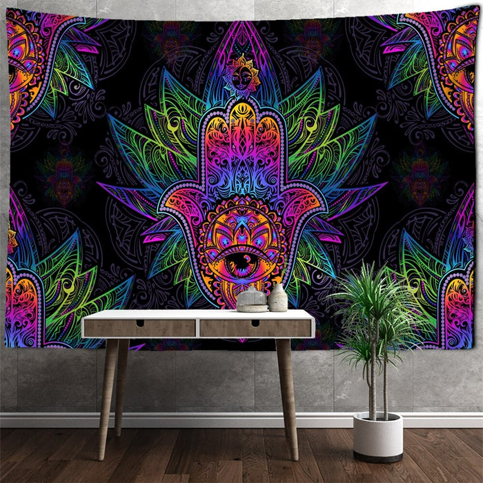 Sun Print Tapestry Wall Hanging Tapis Cloth