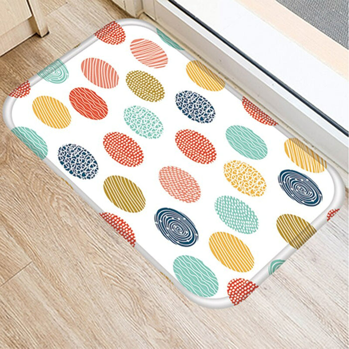 Rabbit Egg Patterned Floor Mat