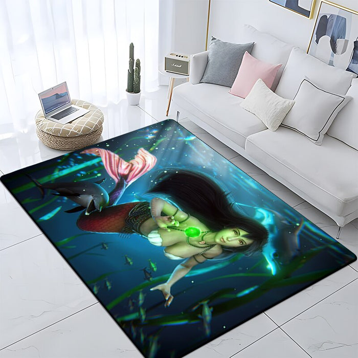 Non-Skid Anime Art Printed Floor Mat