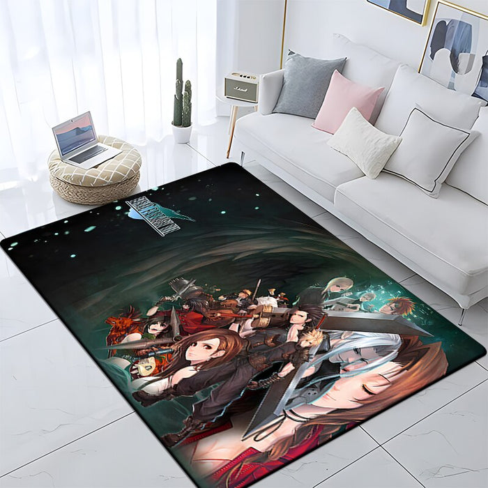 Non-Skid Anime Art Printed Floor Mat
