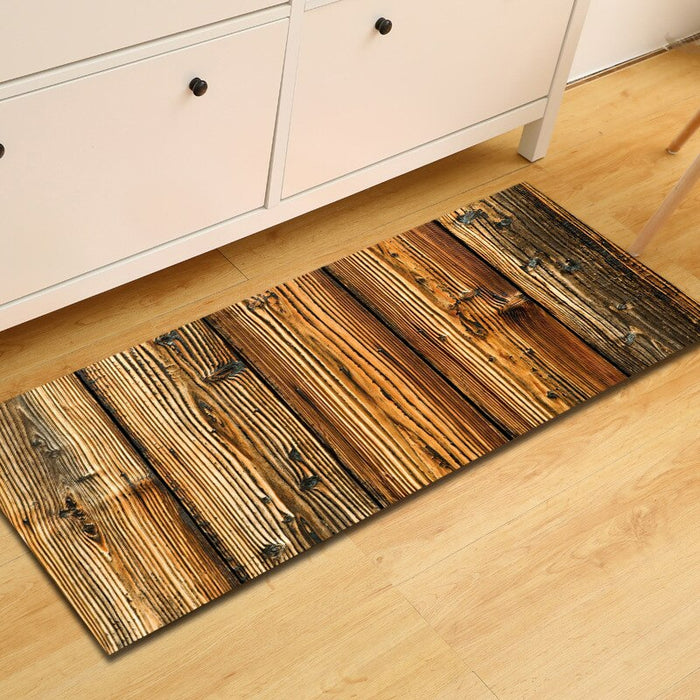 Long Stripe Printed Floor Mats