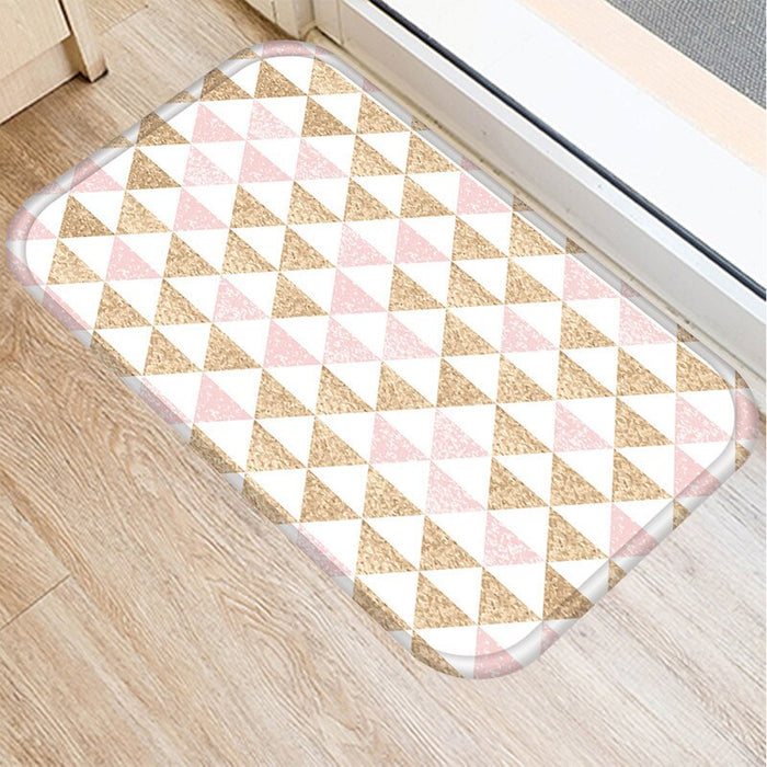 Non-Slip Painted Style Printed Floor Mat