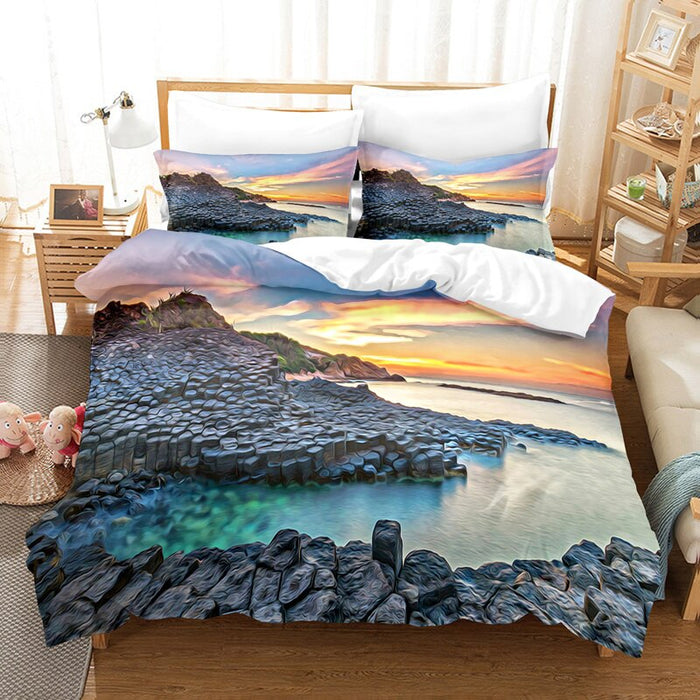 Beautiful Landscape Bedding Set