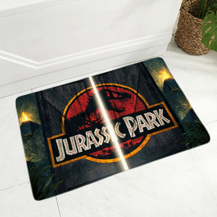 Jurassic Park Logo Floor Mats