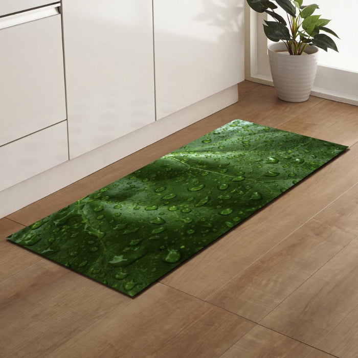 Non-Slip Leaf Landscape Printed Floor Mat