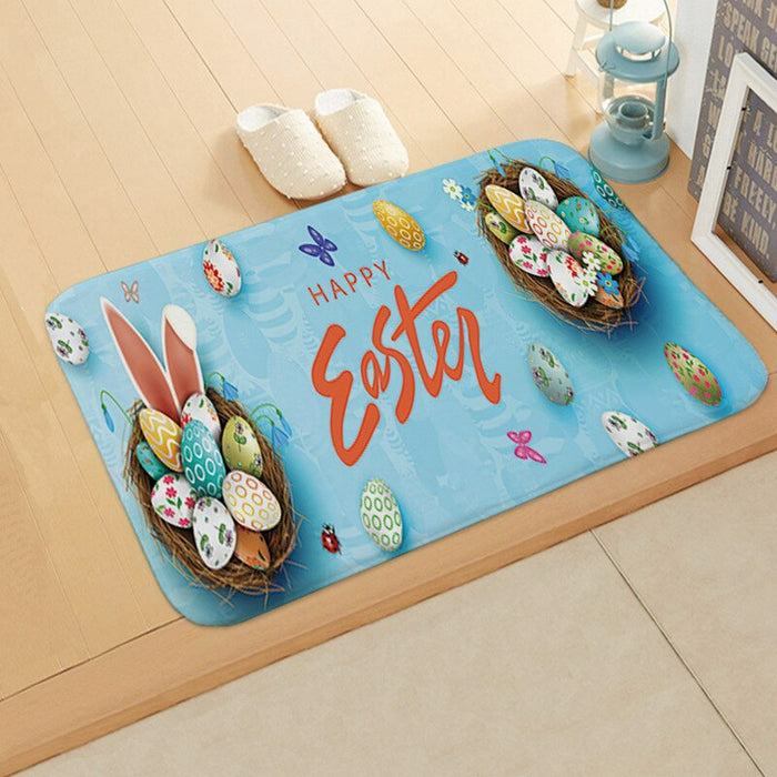 Easter Egg Designed Floor Carpet