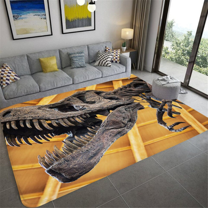The Anti-Skid Dinosaur Printed Floor Mat