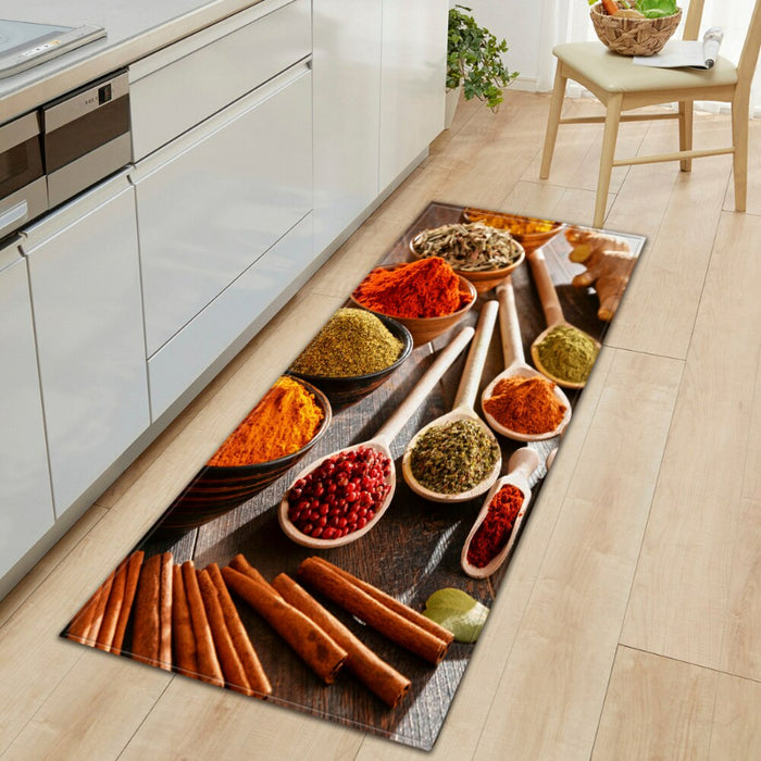 Kitchen Themed Home Decor Floor Mat