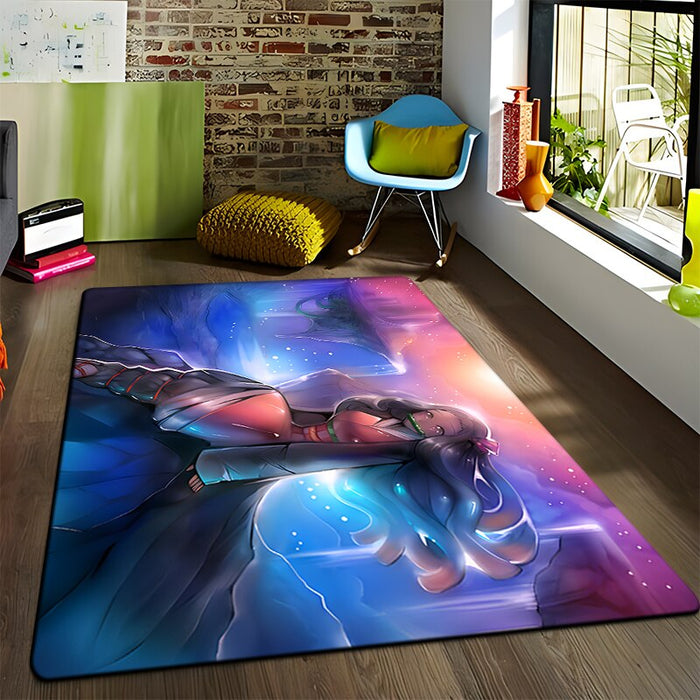 Non-Skid Demon Slayer Printed Floor Mat For Home