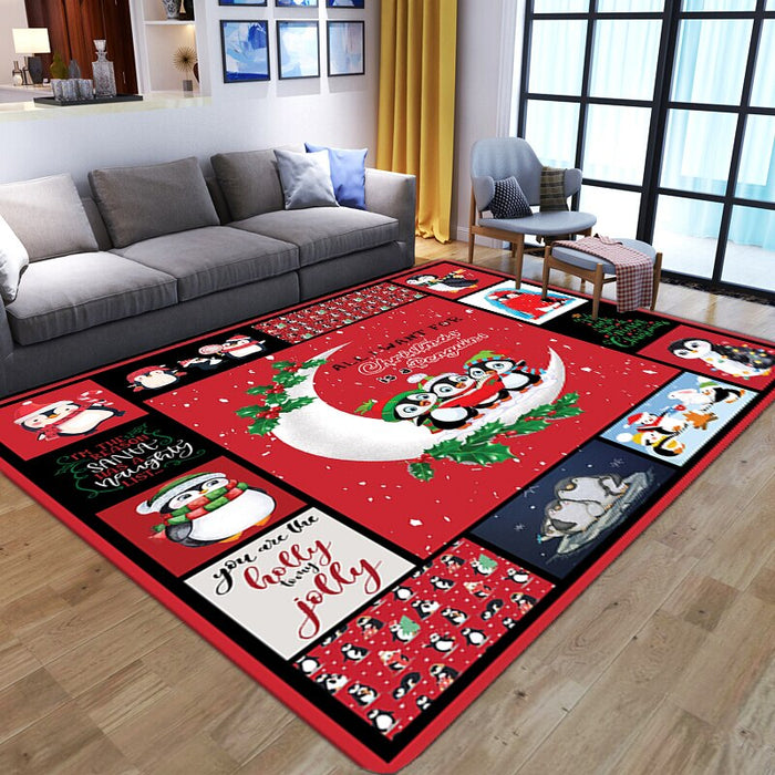 The Anti-Skid Printed Floor Mat For Home Decor
