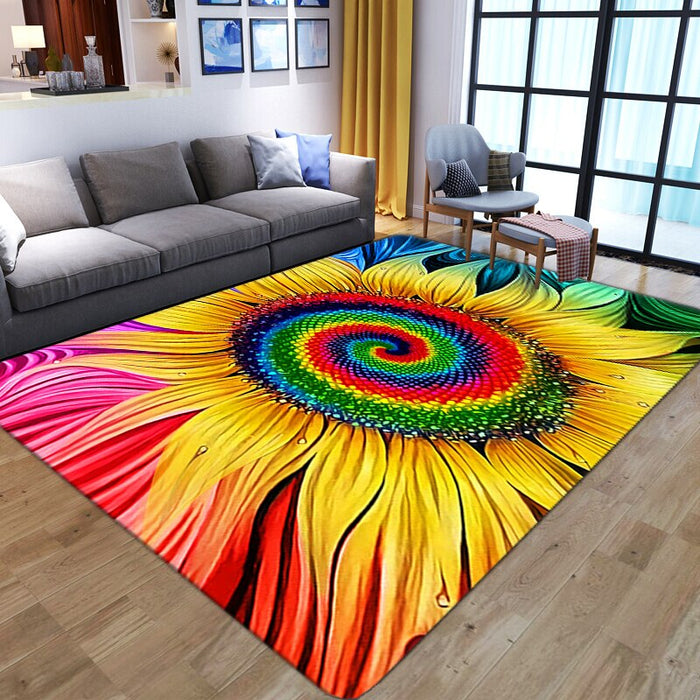 Anti-Slip Colorful Pattern Printed Floor Mat