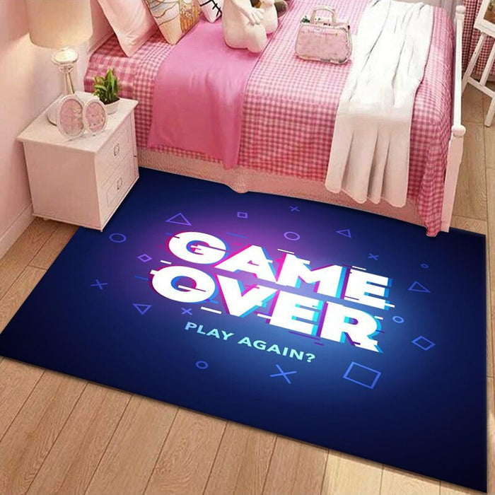 Home Decor Anime Games Printed Carpet